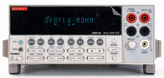 Keithley Tektronix 2000-20 Multimeter 6.5 digit 20 channels